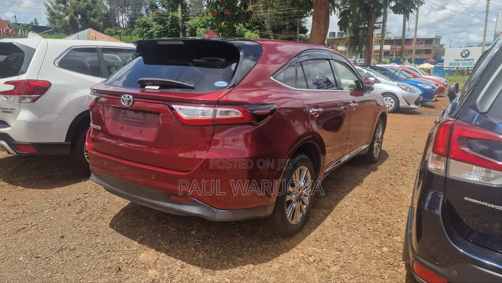 Toyota Harrier 2.0 2019 Maroon
