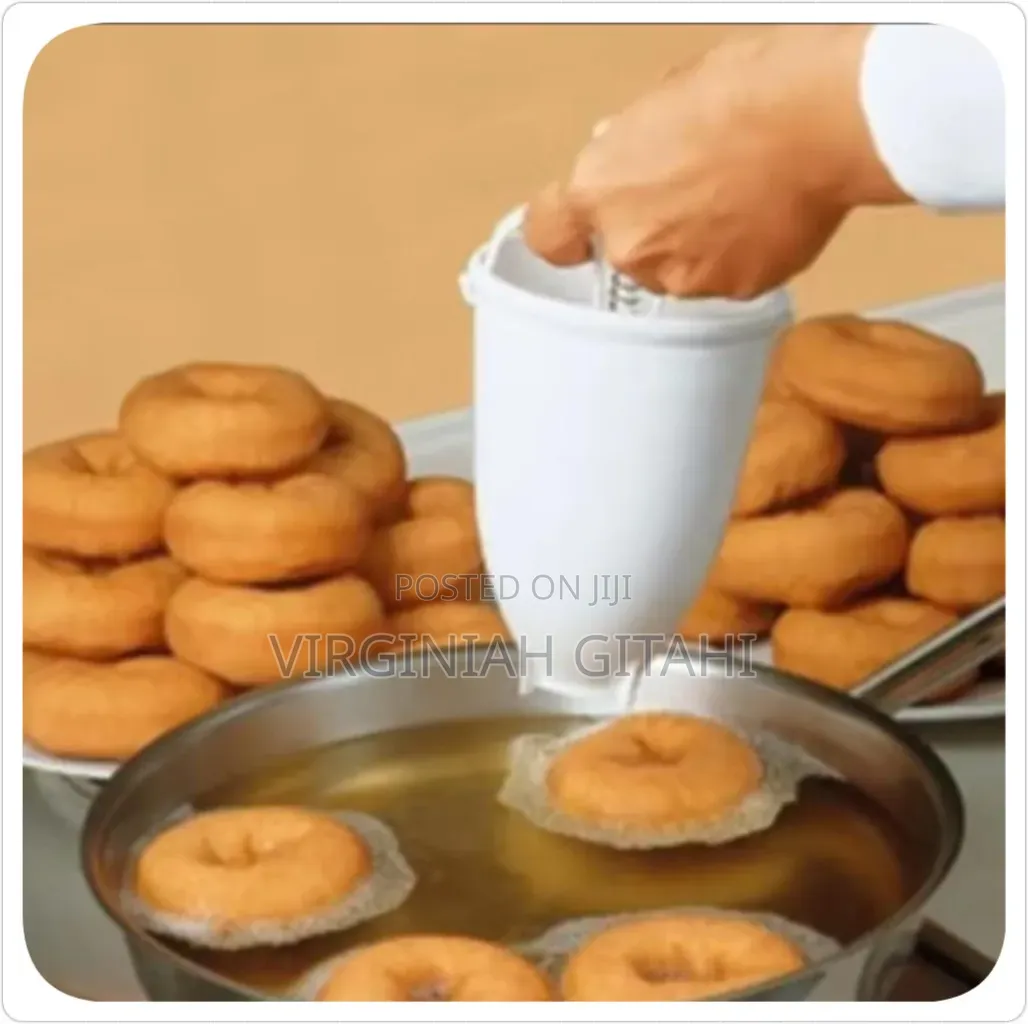 White Manual Donut Maker