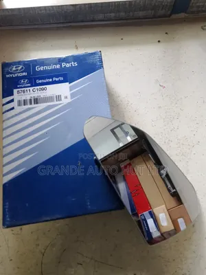Side Mirror Lens Hyundai Sonata 2015 Left Hand (Genuine Brand)