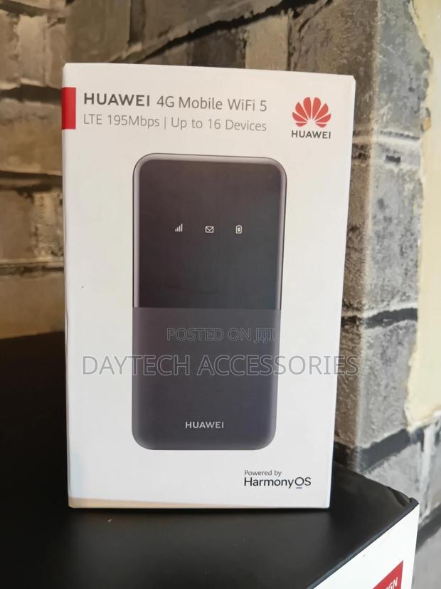 The Huawei 4g Mobile Wifi 5 (E5586-326) Portable Mifi Router.