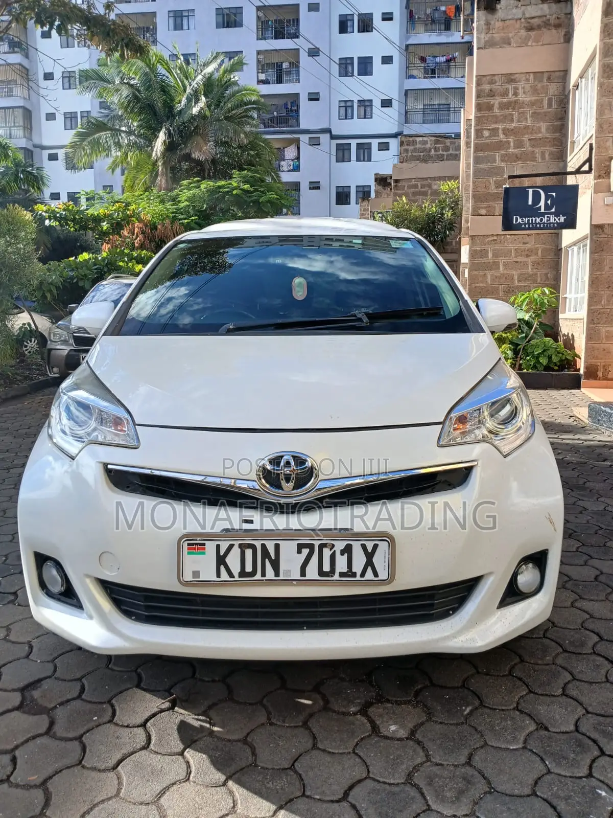 Toyota Ractis 1.5 FWD 2015 White