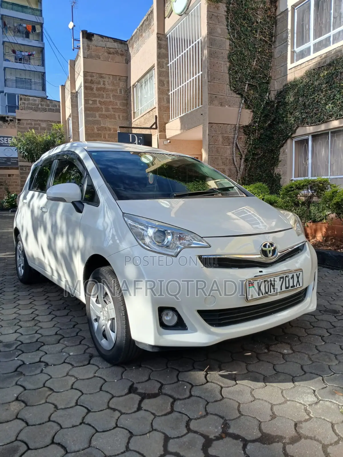Toyota Ractis 1.5 FWD 2015 White