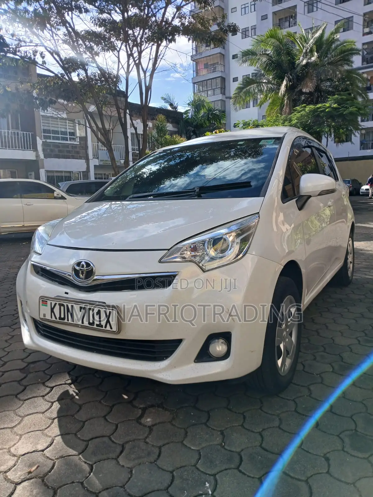 Toyota Ractis 1.5 FWD 2015 White