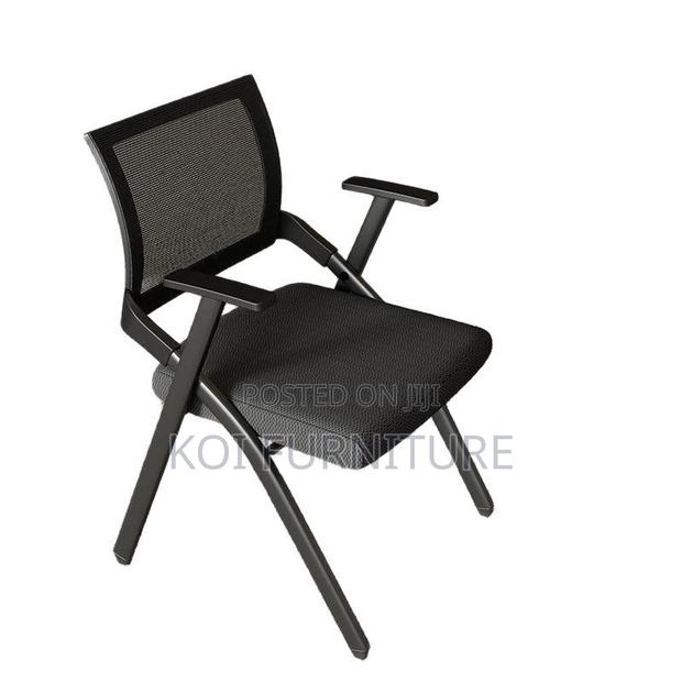 Office Chairs; Foldable Voowerex School Chair With Write Book Pad - thumbnail 2