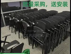 Office Chairs; Foldable Voowerex School Chair With Write Book Pad