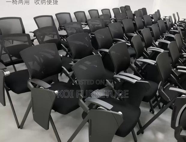 Office Chairs; Foldable Voowerex School Chair With Write Book Pad - thumbnail 6