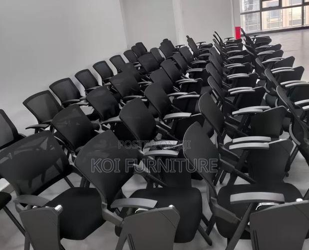 Office Chairs; Foldable Voowerex School Chair With Write Book Pad - thumbnail 7