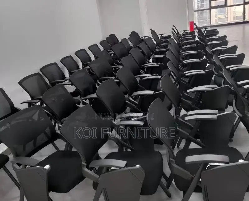 Office Chairs; Foldable Voowerex School Chair With Write Book Pad