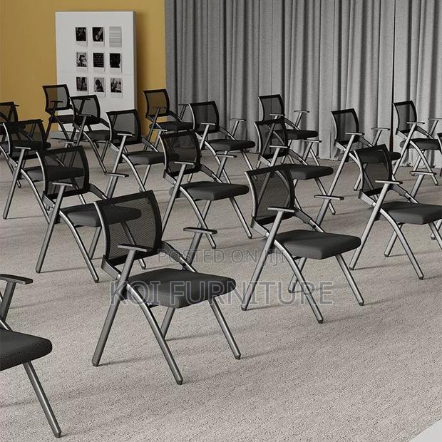 Office Chairs; Foldable Voowerex School Chair With Write Book Pad - thumbnail 8