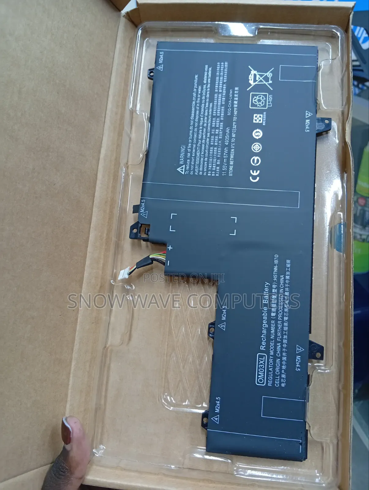Om03xl Hp 1030 G2 Laptop Battery