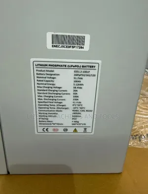 Eastman Solar 5.12kwh Lifepo4 Battery 48v, 100ah