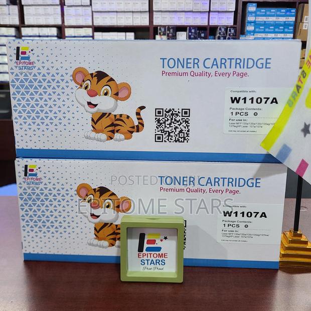 Premium Hp 107a (W1107a) Original Black Toner Cartridge