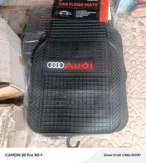 Audi 5pc Interior Flooring Dirt Spills Mat
