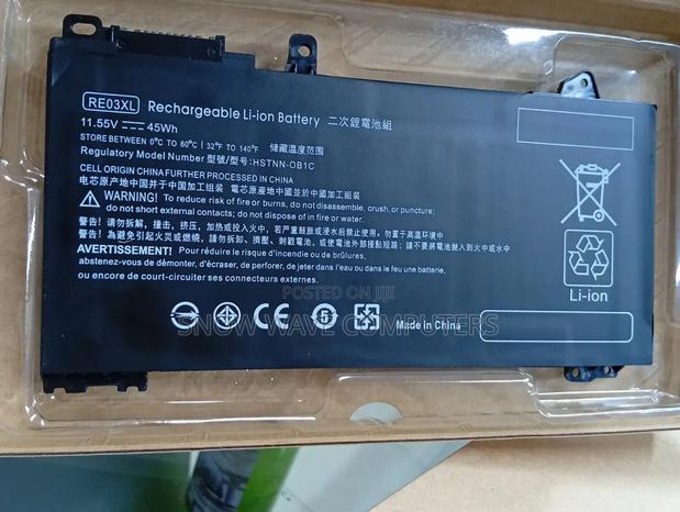 Re03xl Hp 430 G6 450 G6 Battery - main view