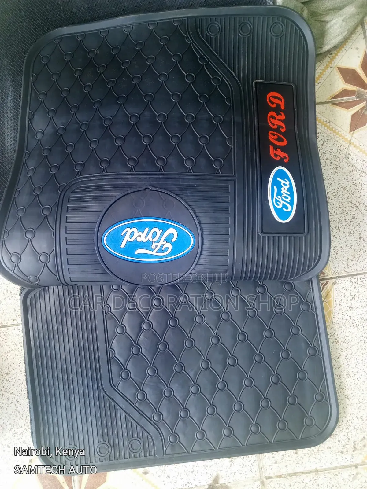 5pc Ford Washable Easy Cleaning Mats