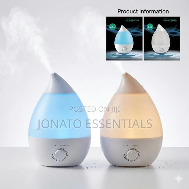 2.6l Ultrasonic Cool Mist Humidifier Diffuser