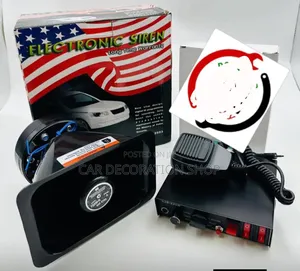 200w Emergency Suren Set With Speaker, Controller Microphone