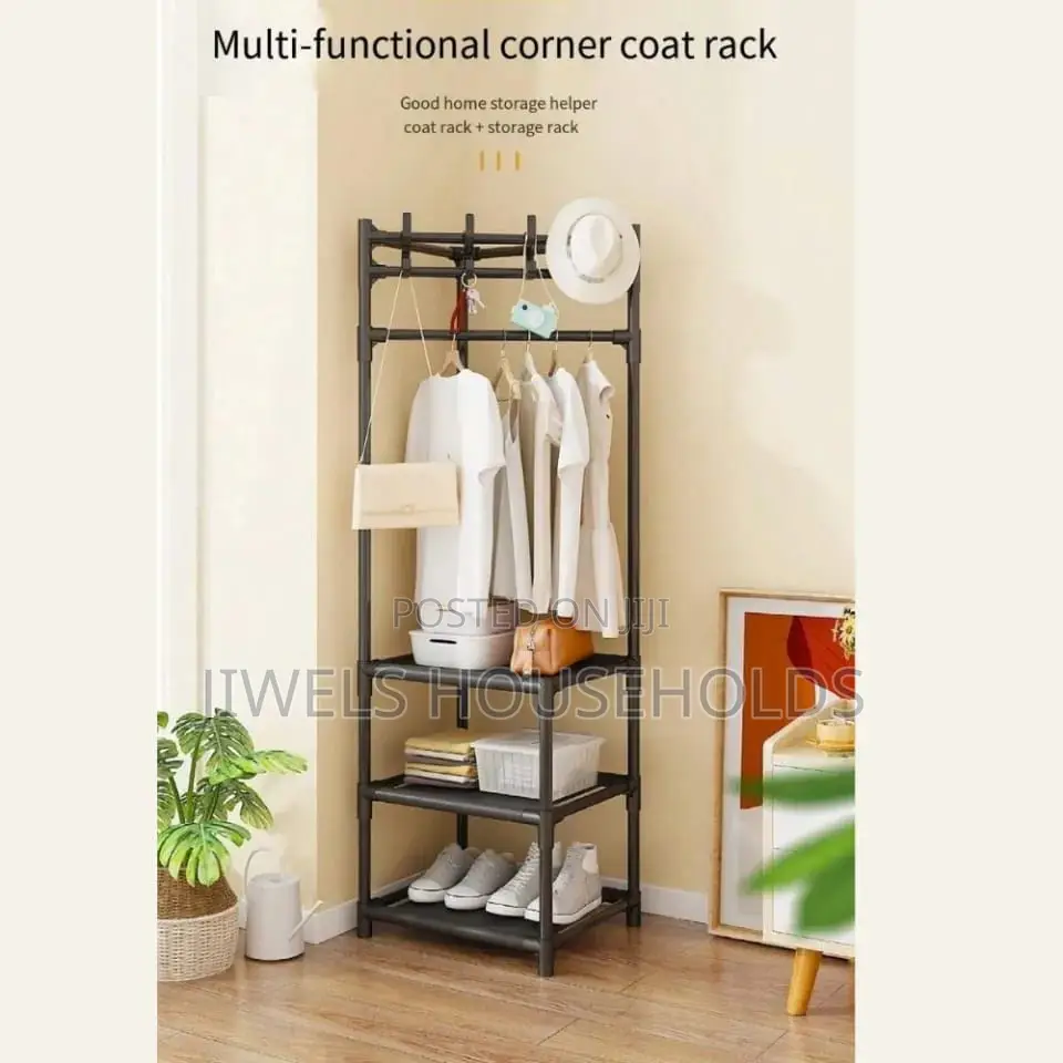 3 Layer Coat Rack + Storage