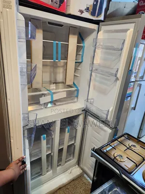 Roch Black 4 Door Refrigerator No Frost New One