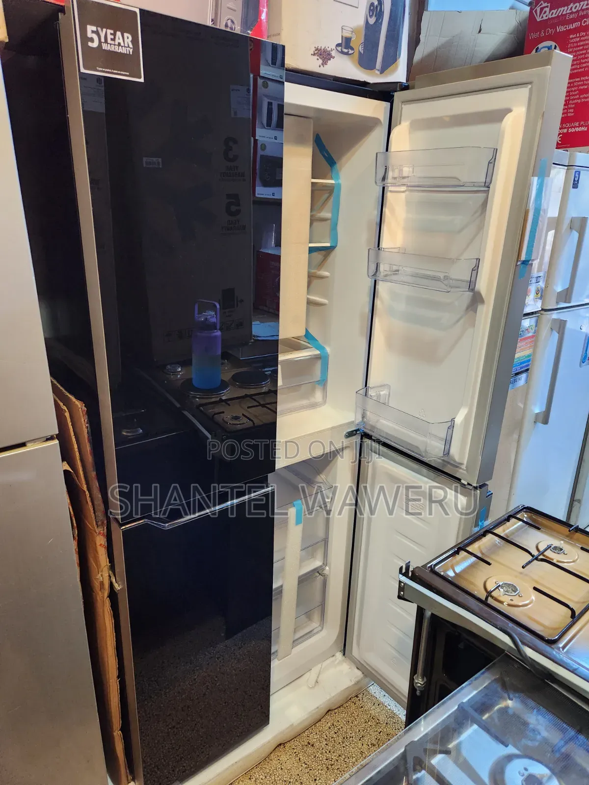 Roch Black 4 Door Refrigerator No Frost New One