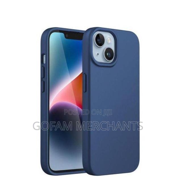 Apple iPhone 14 Plus Silicone Cover Case - Blue.