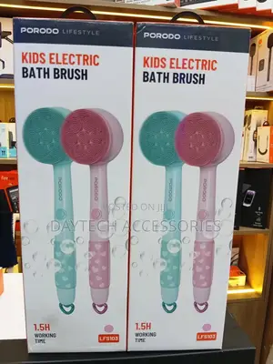 These Are Porodo Lifestyle Kids Electric Bath Brushes.