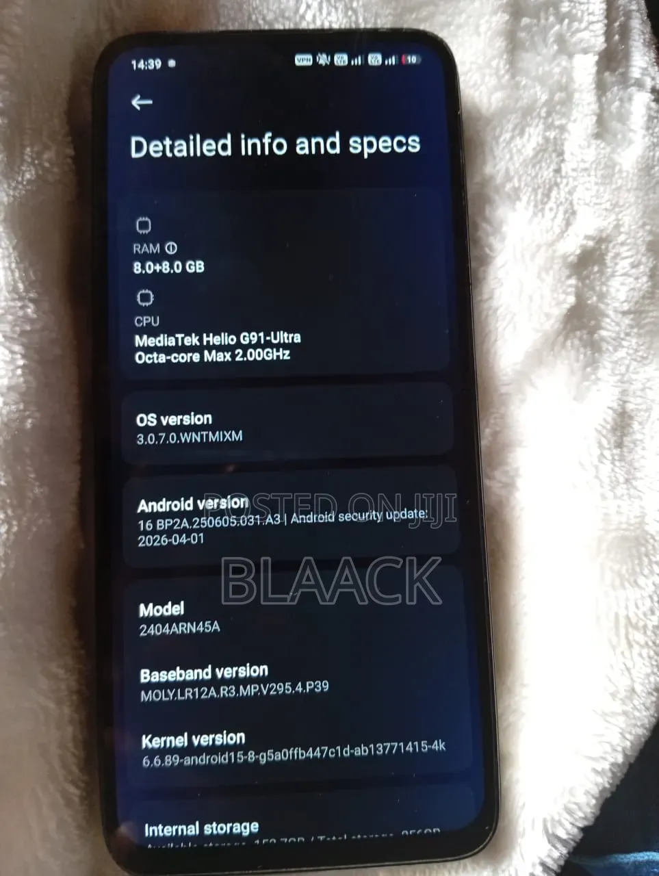 Xiaomi 13 256 GB Black