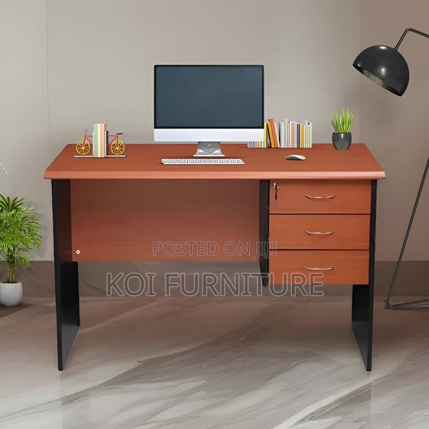 Office Desk; 1.2 Meters Cherry Home Office Study Desk - main view