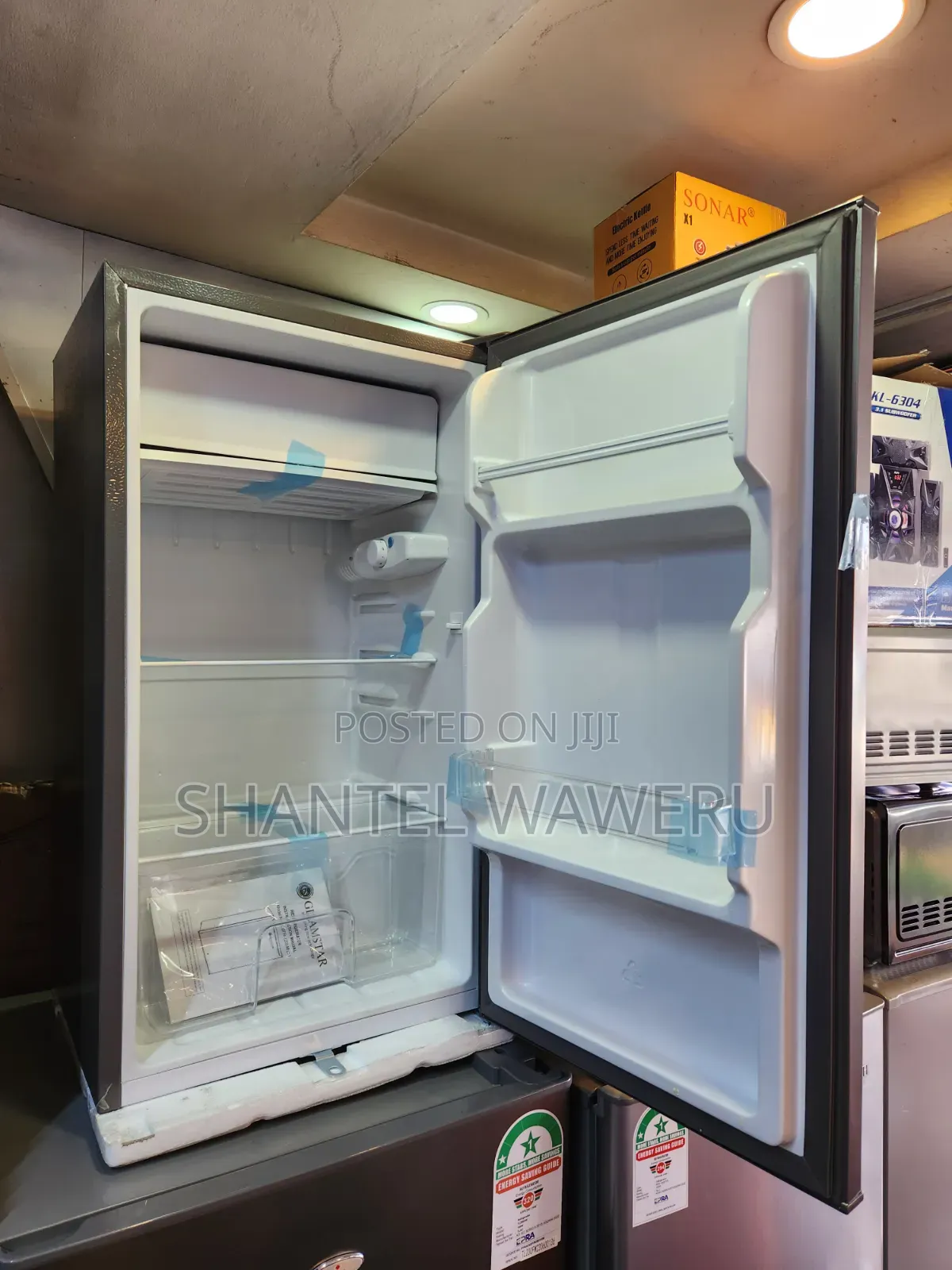 New Silver 90litres Single Door Refrigerator