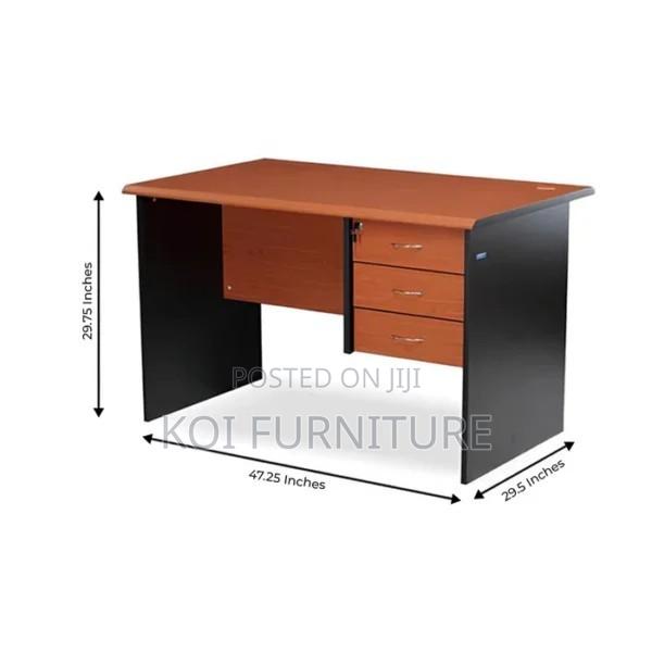 Office Desk; 1.2 Meters Cherry Home Office Study Desk - thumbnail 2