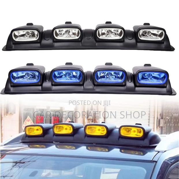 Car Roof Top Fog Lamps With Adjustable Beam Angles - main view