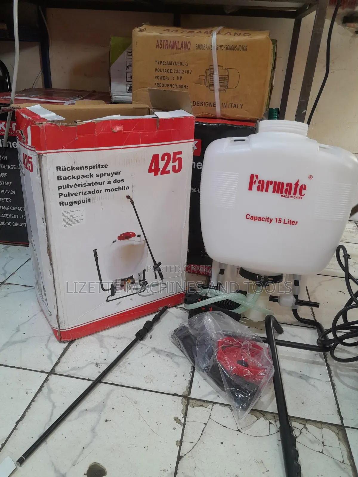 Farmate 15l Knapsack Sprayer