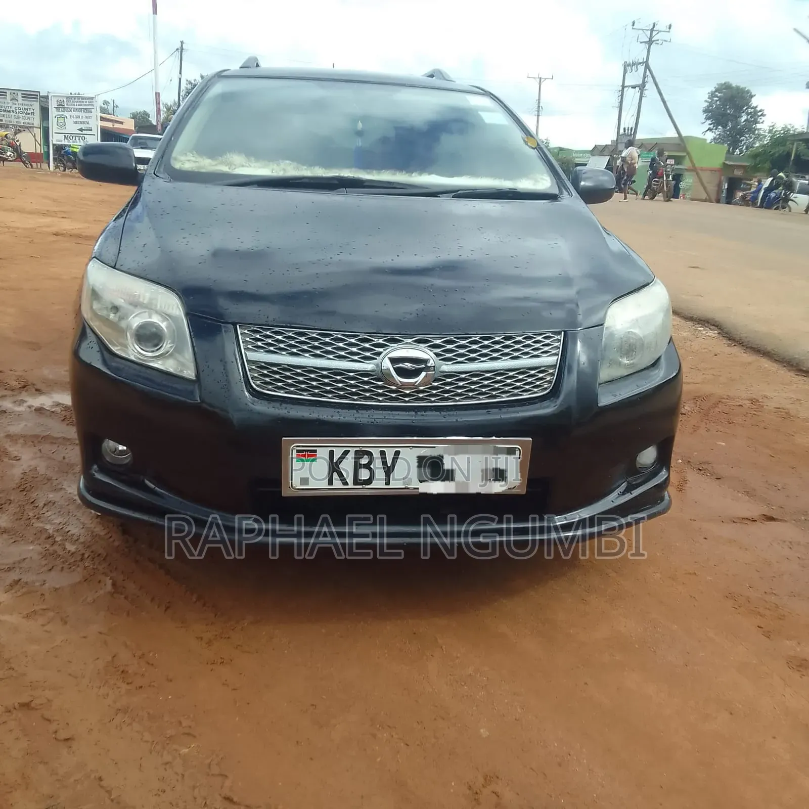Toyota Corolla Fielder 2006 Black