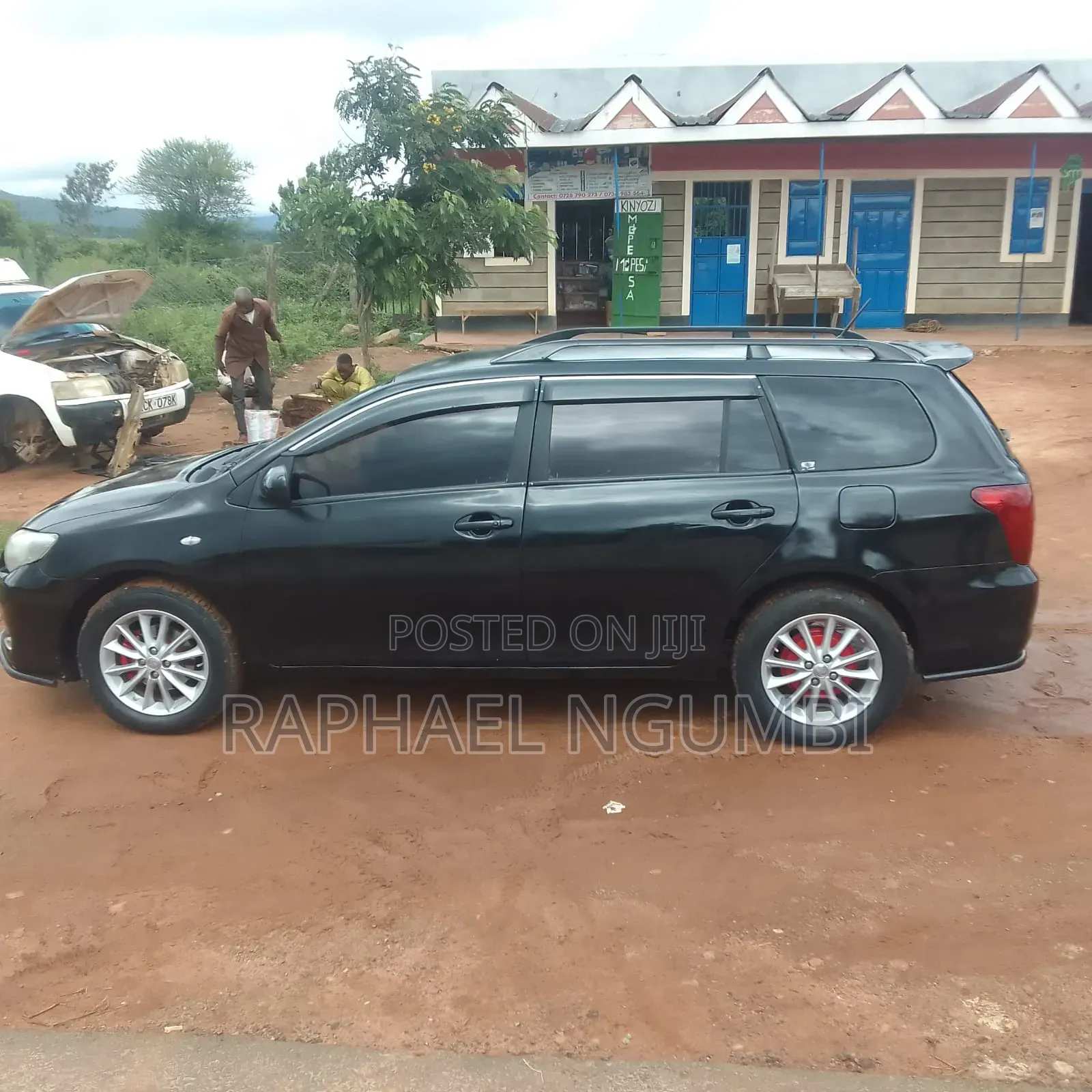 Toyota Corolla Fielder 2006 Black