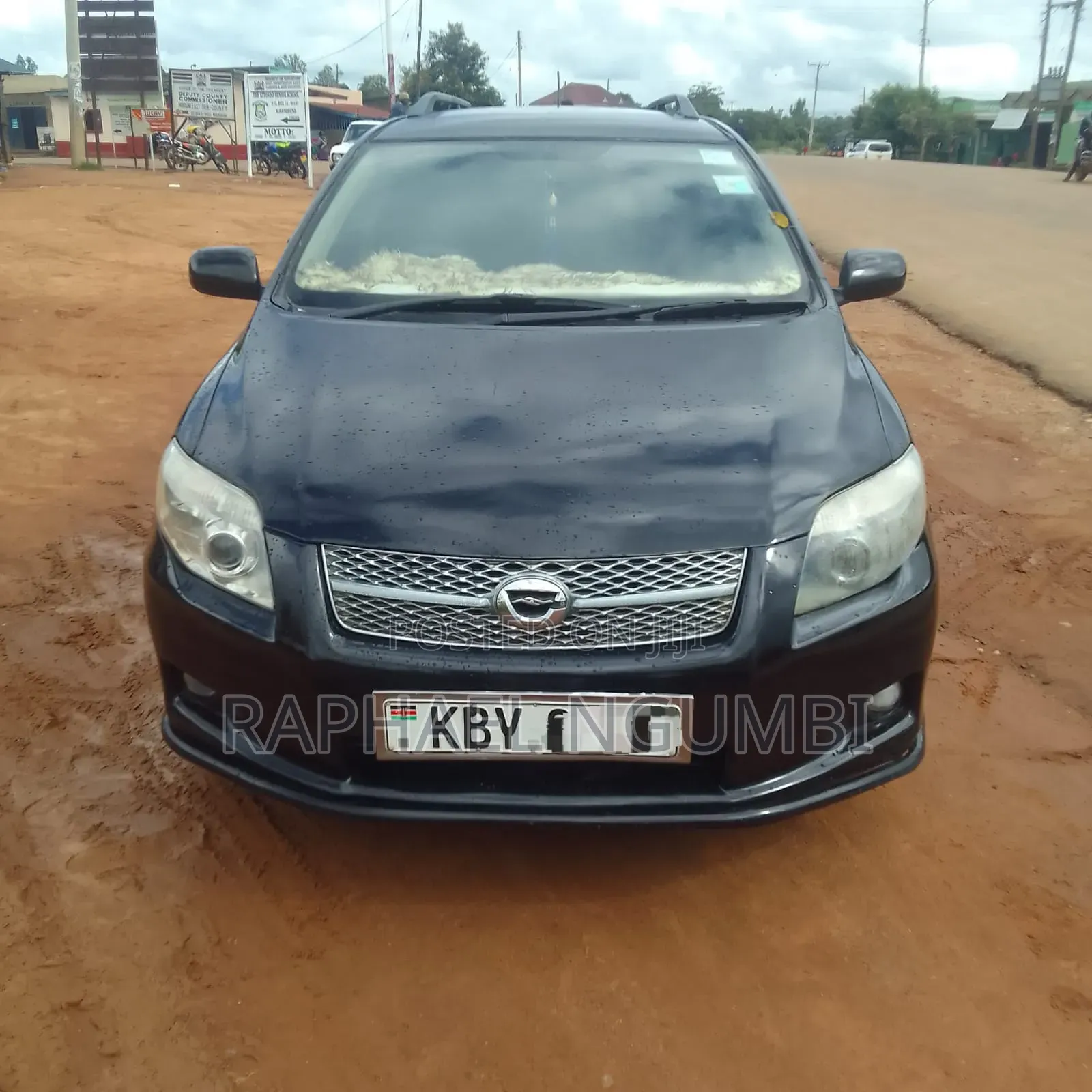 Toyota Corolla Fielder 2006 Black