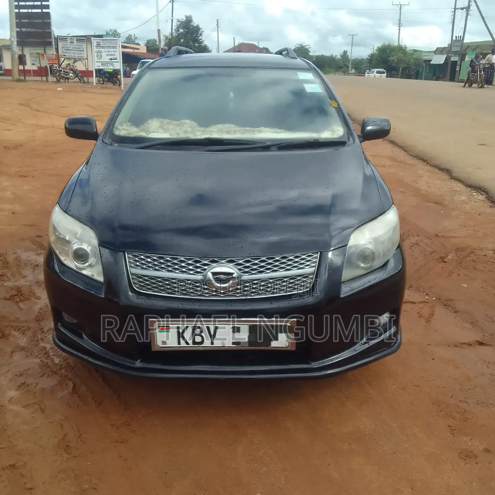 Toyota Corolla Fielder 2006 Black