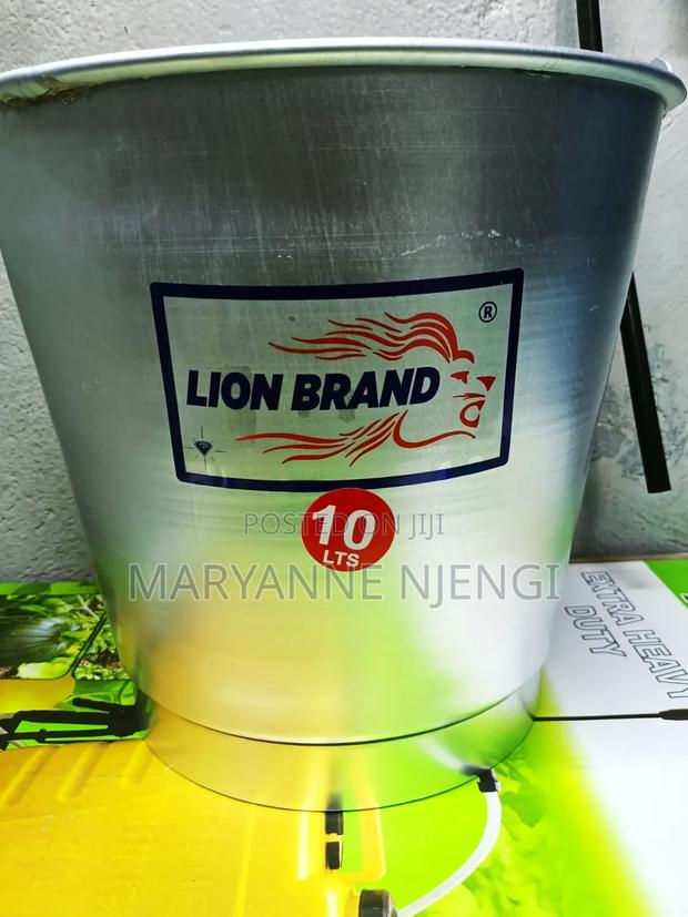 Aluminum Milk Bucket 10l Lion Brand