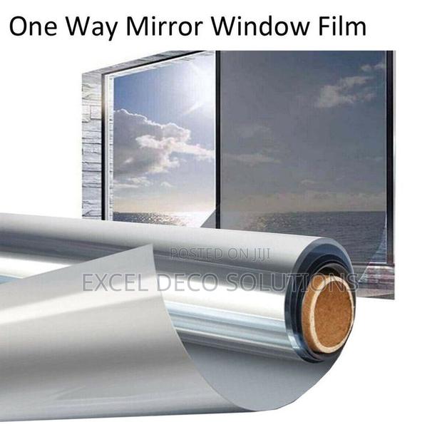 One Way Reflective Film for Sunlight and Glare Reduction