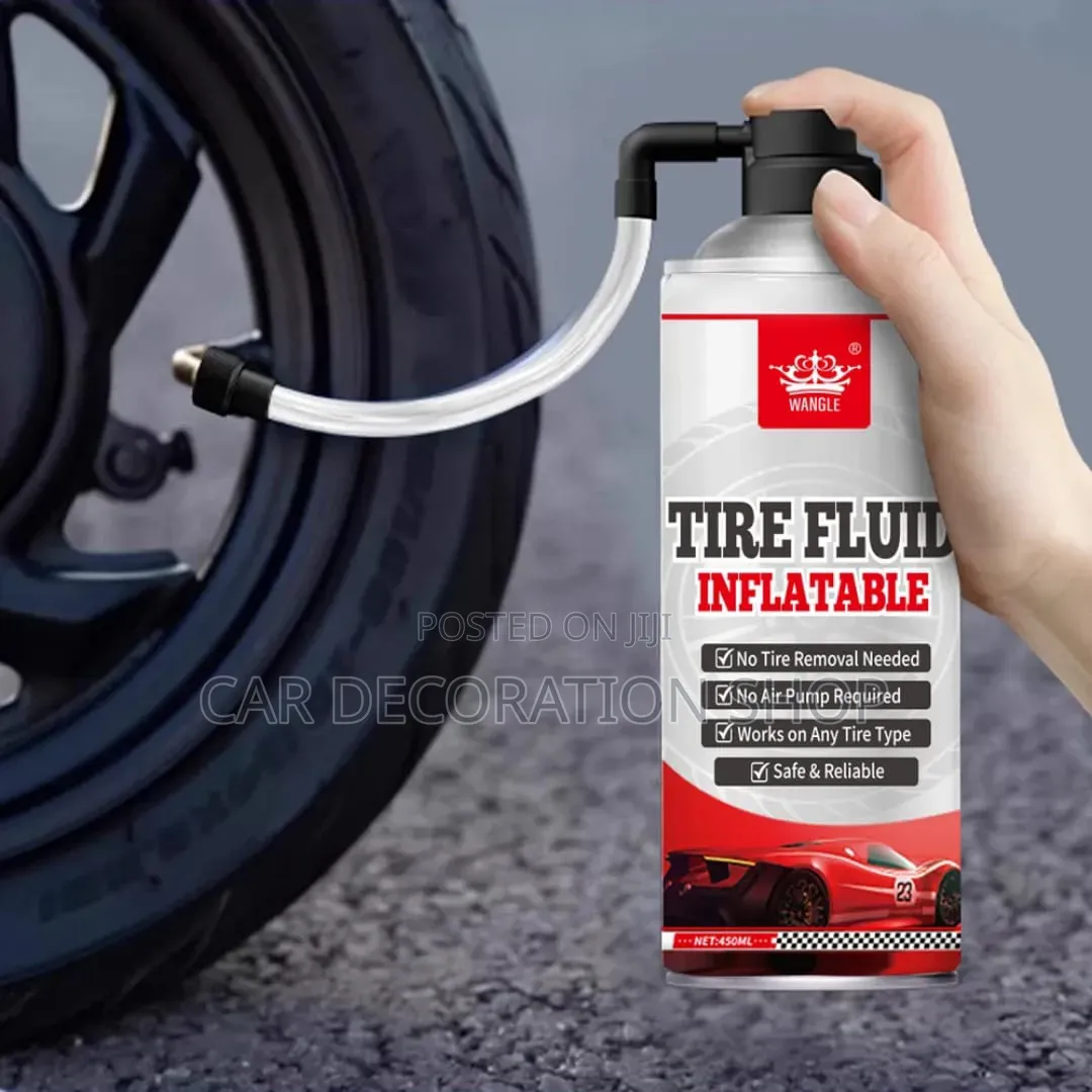 High Tech Foam Tire Sealer in Seconds
