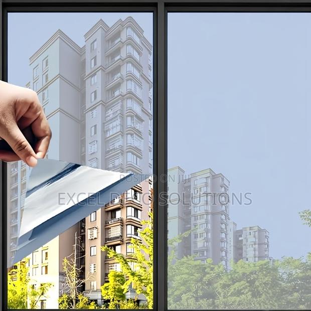 One Way Film for Glass Doors, Windows and Privacy Use