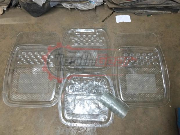 Universal Floor Mat Clear.