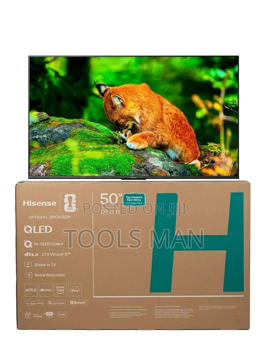 Hisense 50 Inch Qled Smart Tv - New Model.