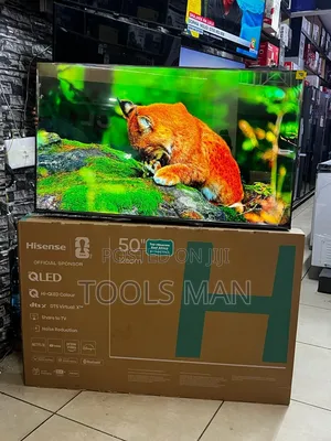 Hisense 50 Inch Qled Smart Tv - New Model.