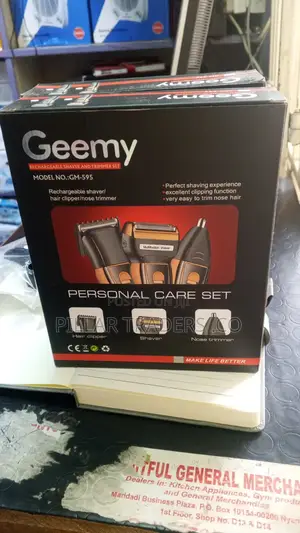 3in1 Rechargable Geemy Shaver