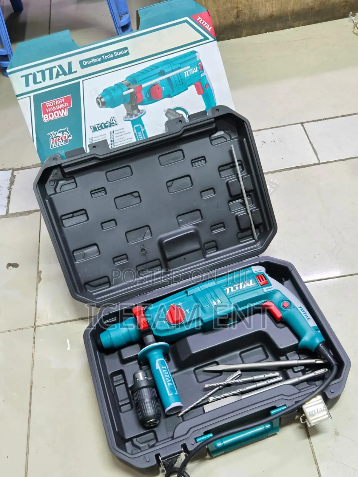 Total Double Chuck Rotary Hammer/800w Rotary Hammer