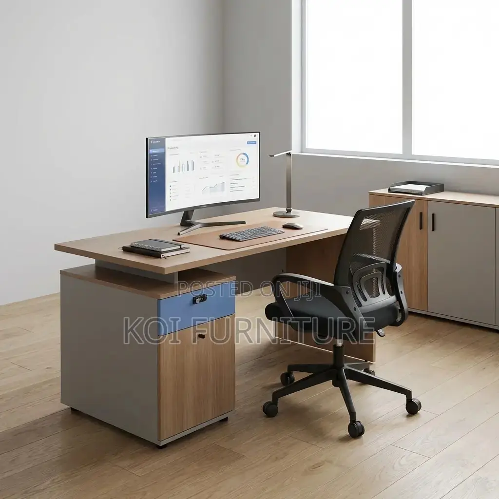 Office Desk; Modern 1200mm Tall Office Executive Seniors Manage Desk