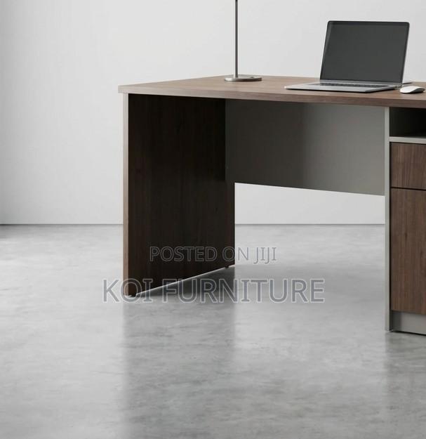 Office Desk; 1.4m Executive Office Home Desk for Workspaces - thumbnail 3