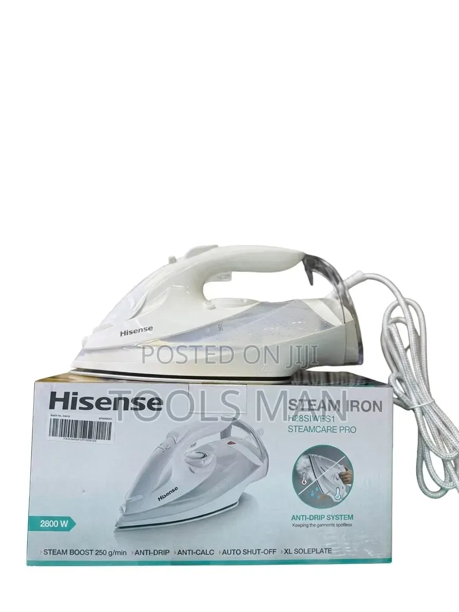 Hisense 2800w Steamcare Pro Steam Iron H28siwes.