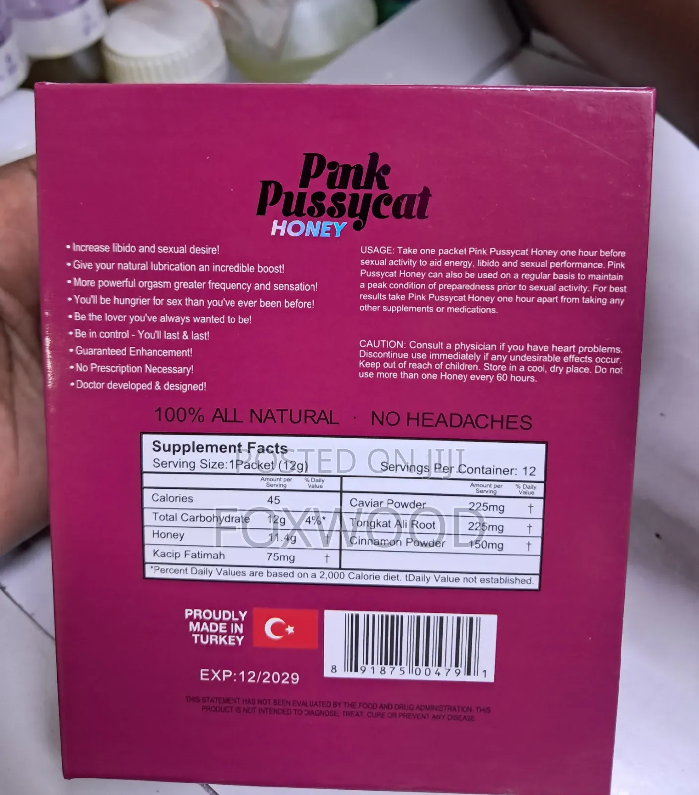 Pink Honey for Women 12 Sachets