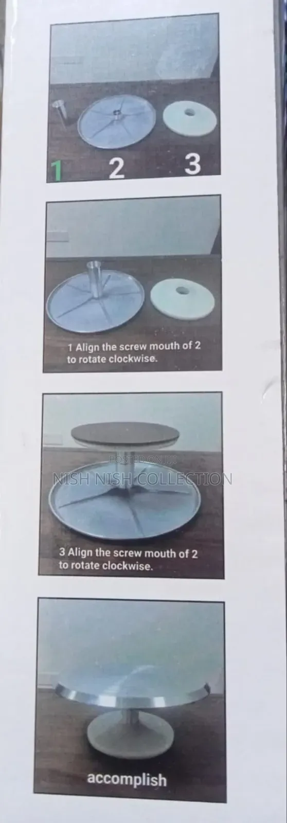 Stainless Steel Turntable